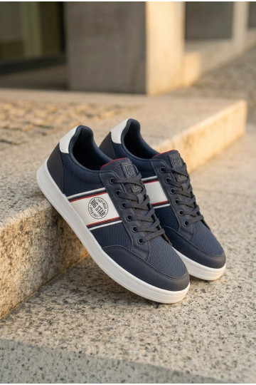 Heren sneakers donkerblauwe kleur 2