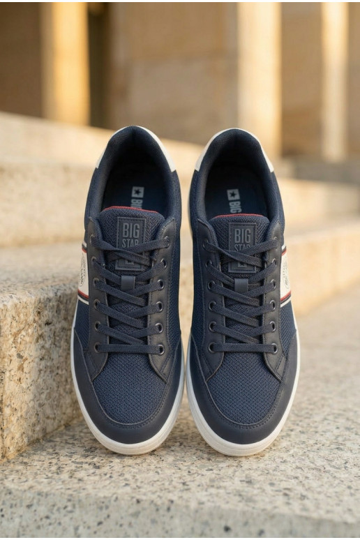 Baskets bleu marine pour hommes