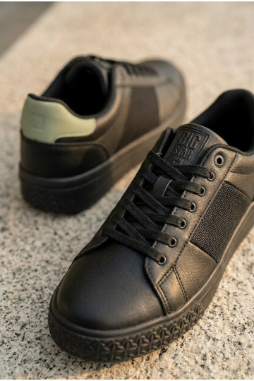 Baskets de style sportif pour hommes Big Star TT174301 noires 2