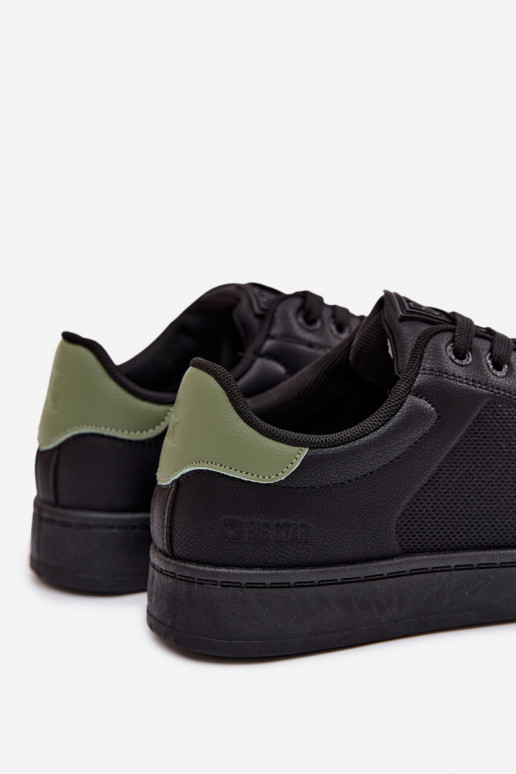 Sportieve schoenen voor mannen Big Star TT174301 zwarte kleur