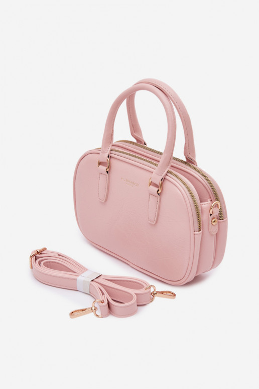 Ordinateur de poche Typu Tronc Petit en cuir écologique rose Soraya