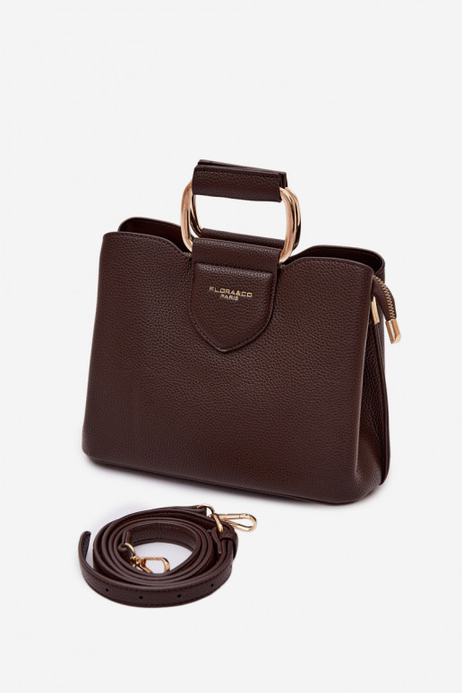 Handtas Een stam Klein van ecoleer CzekoladoIna Lorielle