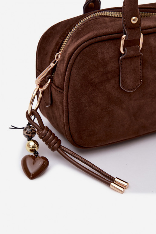 Handtas Typu Een stam Kleinvan eco-suèdeu CzekoladoIna Annelle