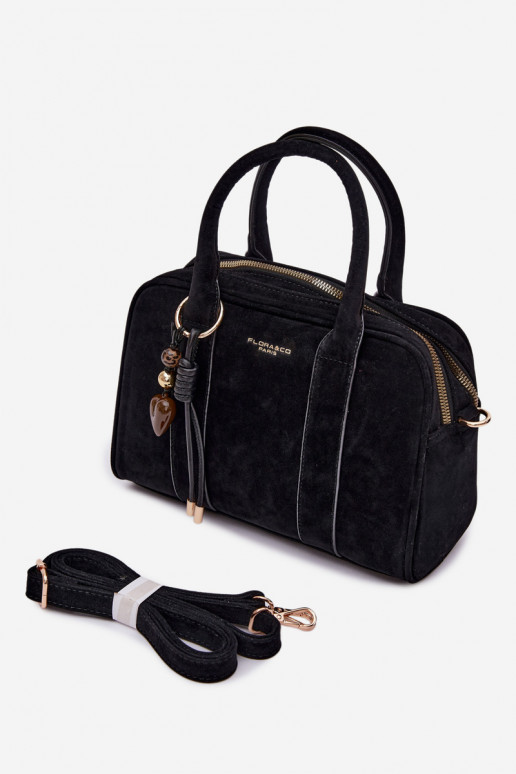 Ordinateur de poche Typu Tronc en daim écologiqueoÀaBrelokiem noir Sorielle