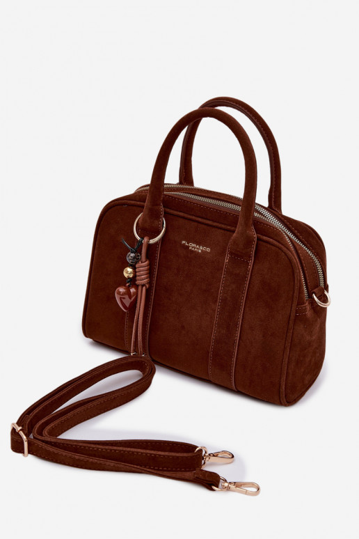 Ordinateur de poche Typu Tronc en daim écologiqueoÀaBrelokiem marron Sorielle