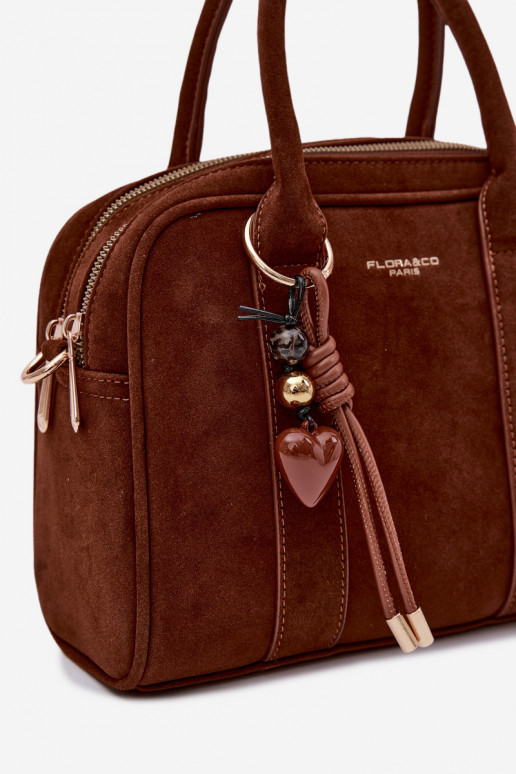 Ordinateur de poche Typu Tronc en daim écologiqueoÀaBrelokiem marron Sorielle