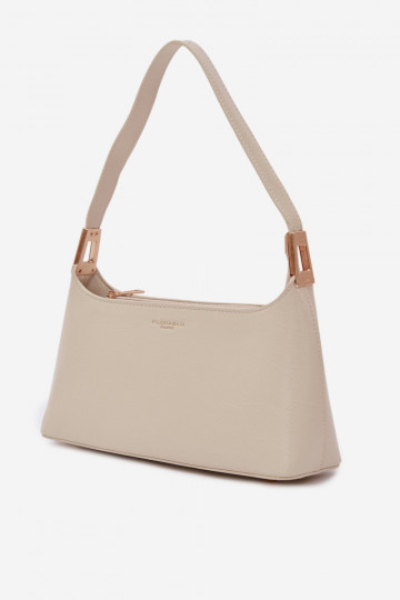 Handheld aus Öko-Leder HellBeige Tielle 2