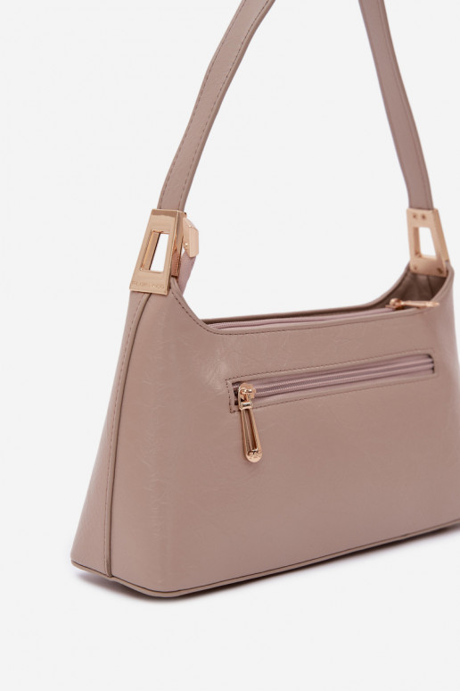 Ordinateur de poche en cuir écologique beige Tielle