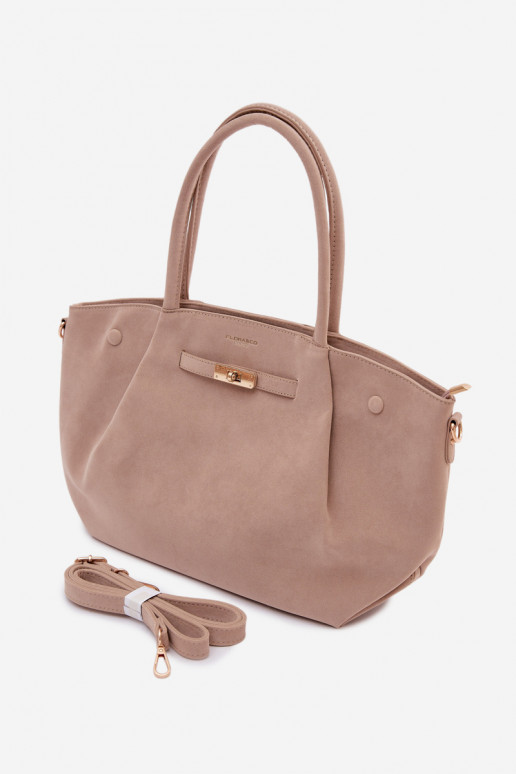 Handheld Typu KäuferImitacji aus INildlederu elfenbeinfarbe Nellia