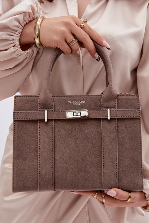 Handheld Typu StammImitacji aus INildlederu DunkelBeige Noressa