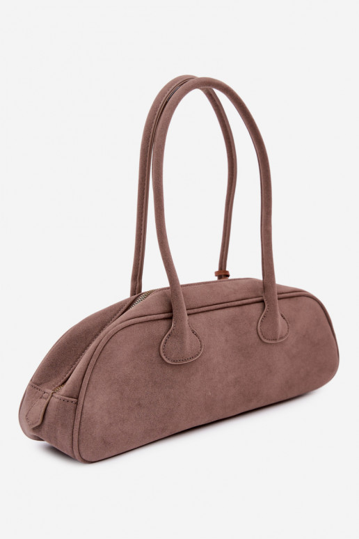 Handheld BagietkaImitacji aus INildlederu ZaZuieszka Jamnik DunkelBeige Annette