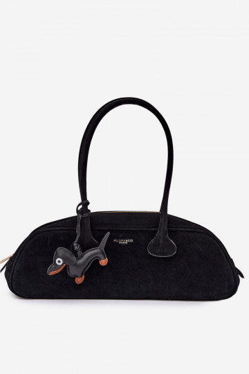 Ordinateur de poche BagietkaImitacji en daimu ZaÀieszka Jamnik noir Annette