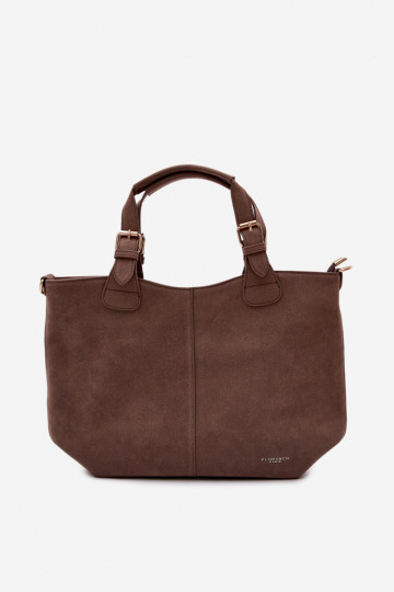 HandheldImitacji aus INildlederu DunkelBeige Clarette