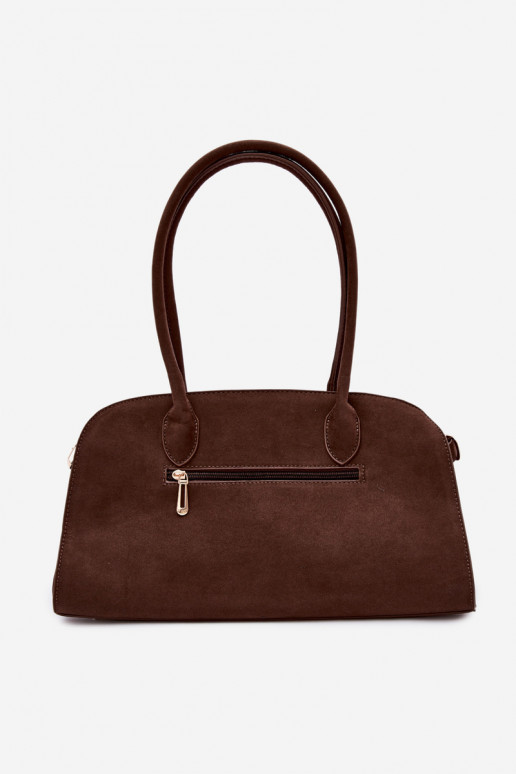 HandtasBrelokiem I met gespenmi van eco-suèdeoIna CzekoladoIna Violette