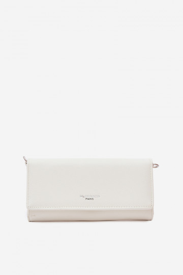 Portemonnee Handtas tInee in een met riemen ivoor Suzette