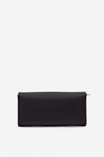 Porte-monnaie sac 2 en 1 avec bandoulières couleur noire Suzette 2