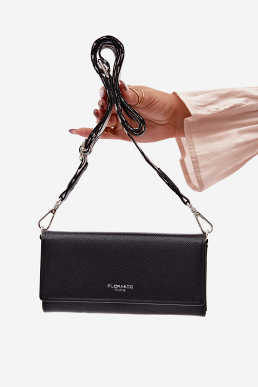 Portemonnee Handtas tInee in een met riemen zInart Suzette