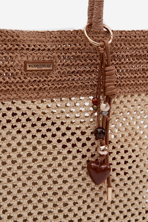 Oppervlak Handtas/tas Klant GrootBrelokiem ivoor Lucette