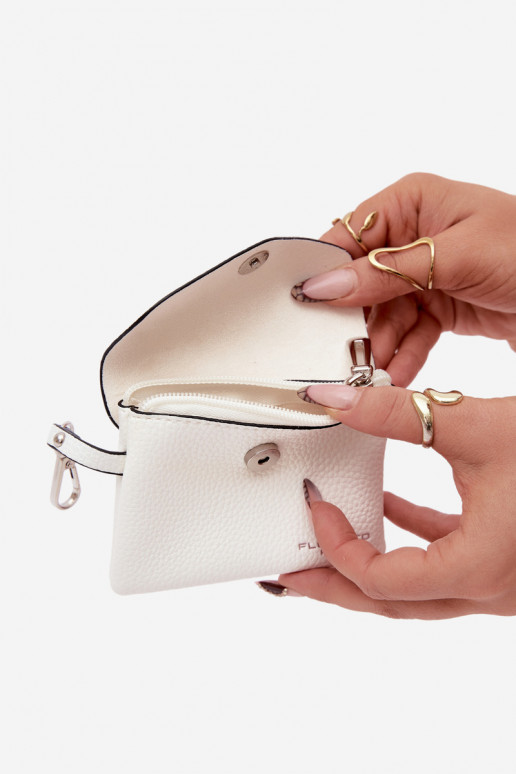 Portmonetka VrouInelijk van ecoleer ivoor Calienne