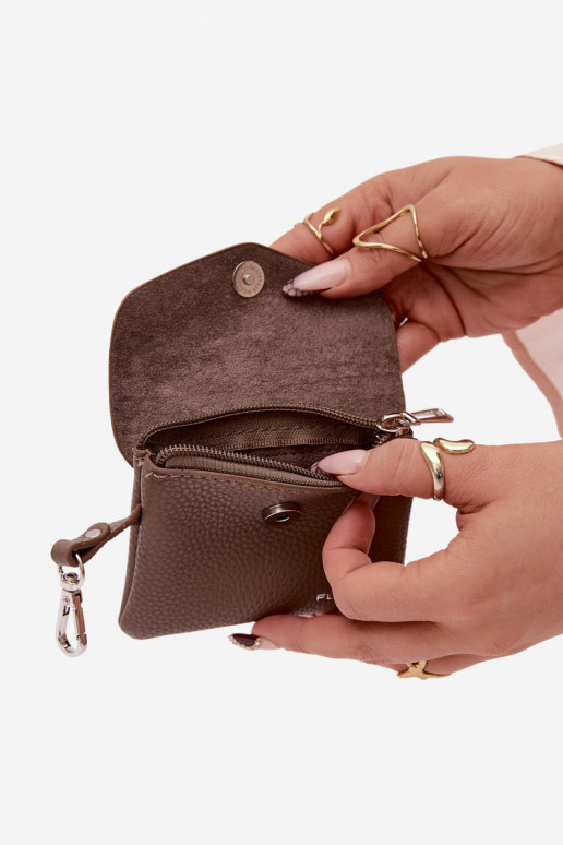 Portmonetka Féminin en cuir écologique Sombrebeige Calienne