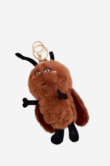 Porte-clés touriste abeille, marron 2