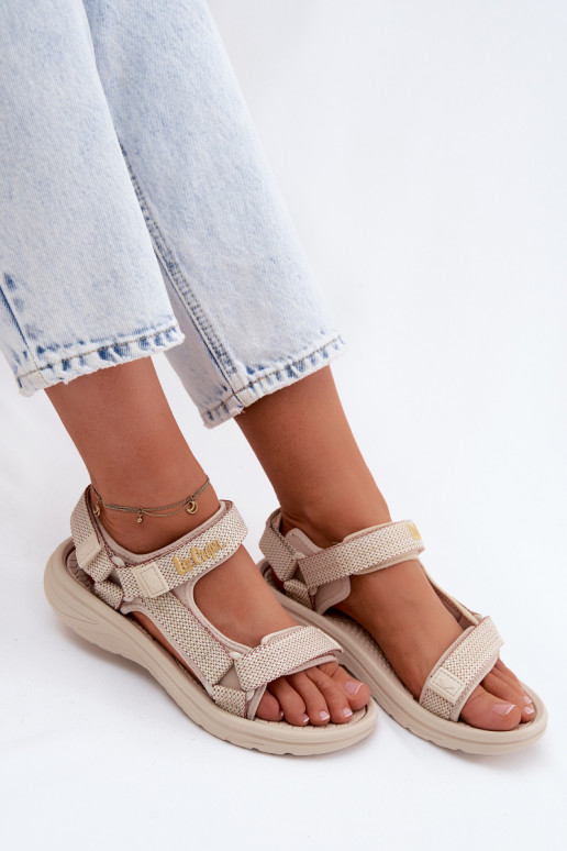 Damensandalen Lee Cooper LCIN-26-34-4431L Beige