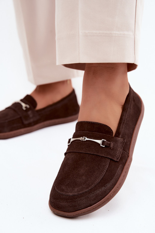 Mokassins Barefoot aus INildleder Zazoo 322 CzekoladoZue