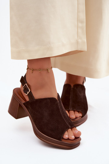 Haut Elegante High Heels aus INildleder Aufzeichnen Vinceza 39995 CzekoladoZue