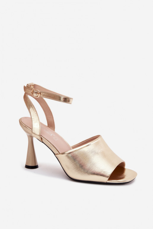 Goldene Damen-High Heels Vinceza 62297