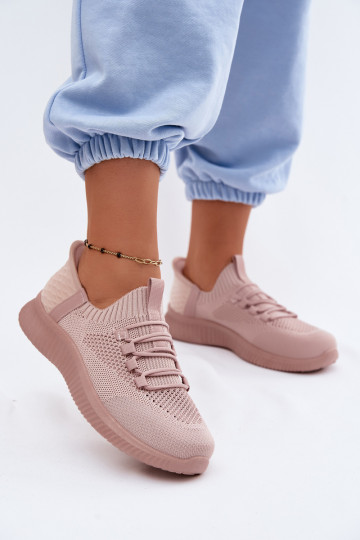 materiaal Persistent model sportschoenen Dames roze Olive