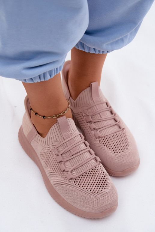  Un modèle convaincant baskets Féminin couleur rose Olive
