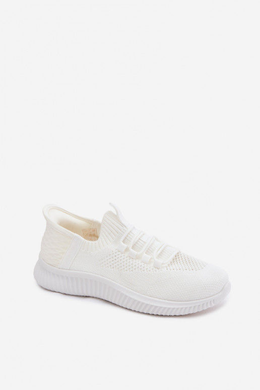 Weiße Slipper-Sneaker Olive