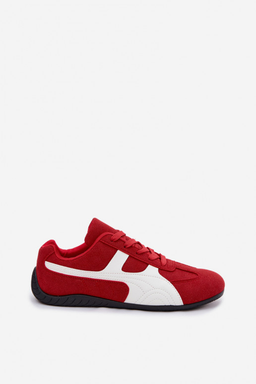 Sneakers model schoenen Dames rood Het heeftple