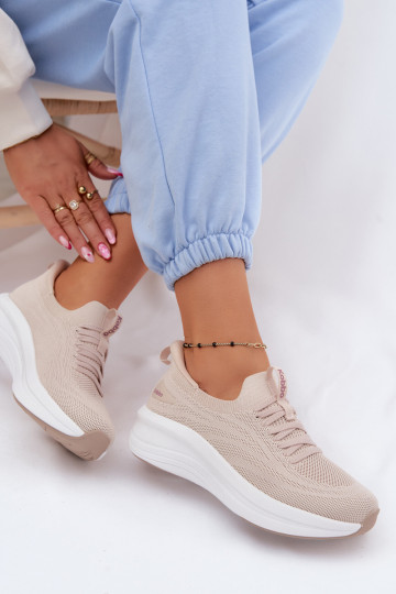  Turnschuhe Sneakers Stilvollllschuhe Feminin Ein überzeugendes Stilvollll Kobbo 102425 Beige