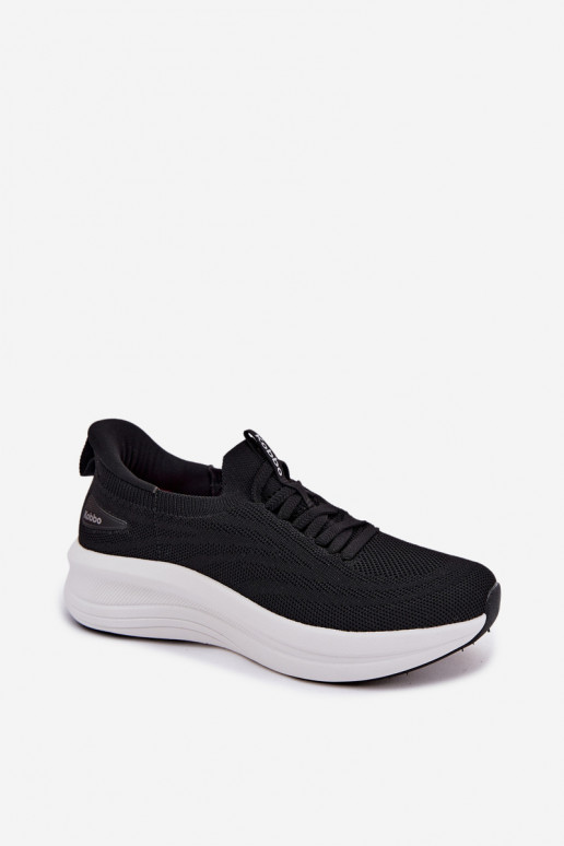 Slip-On Sport Schuhe Kobbo 102425 schwarz