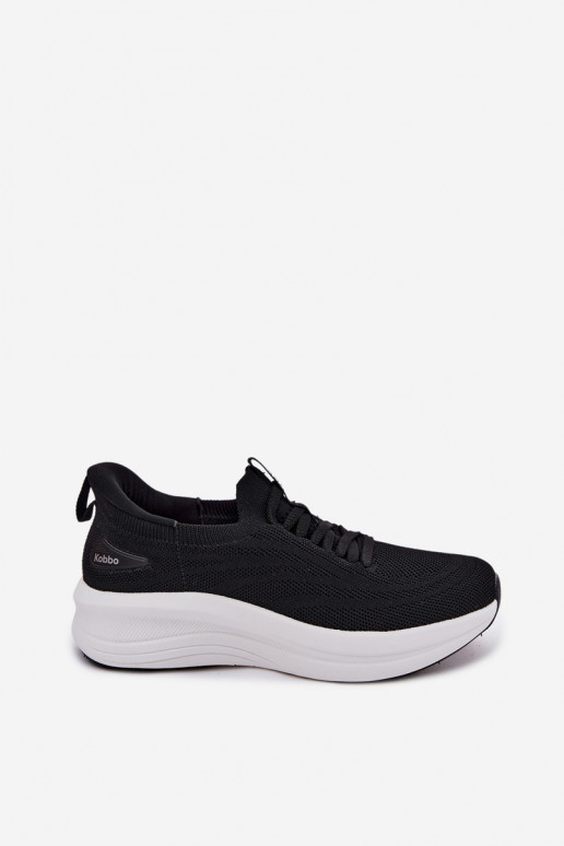Slip-On Sport Schuhe Kobbo 102425 schwarz