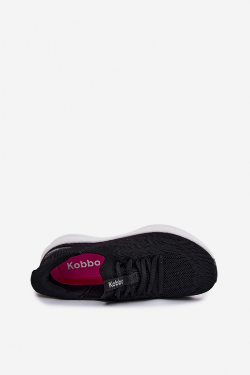 Slip-On Sport Schuhe Kobbo 102425 schwarz