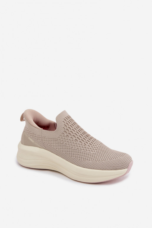 Chaussures de sport à enfiler Kobbo 102424 couleur sable
