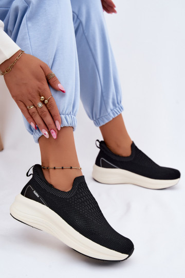 Un modèle convaincant Chaussures modèle baskets Féminin  Kobbo 102424 couleur noire