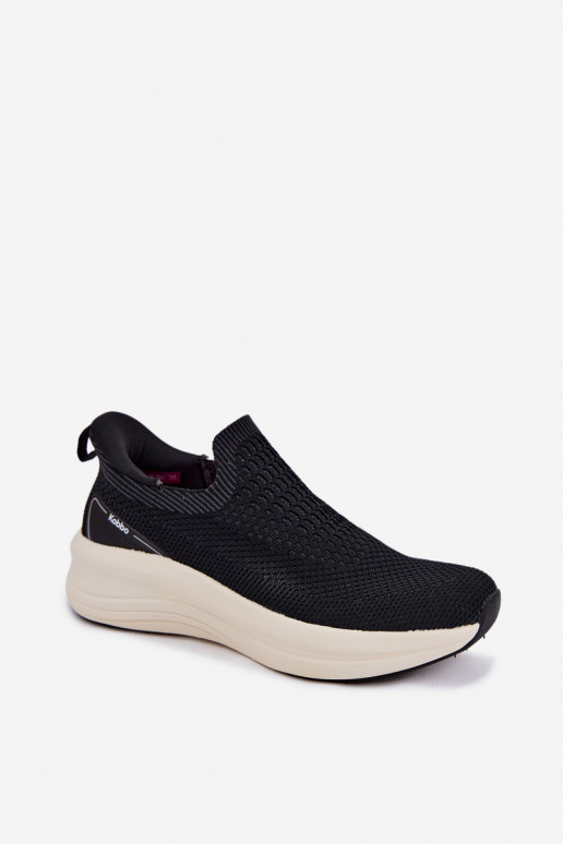 Un modèle convaincant Chaussures modèle baskets Féminin  Kobbo 102424 couleur noire