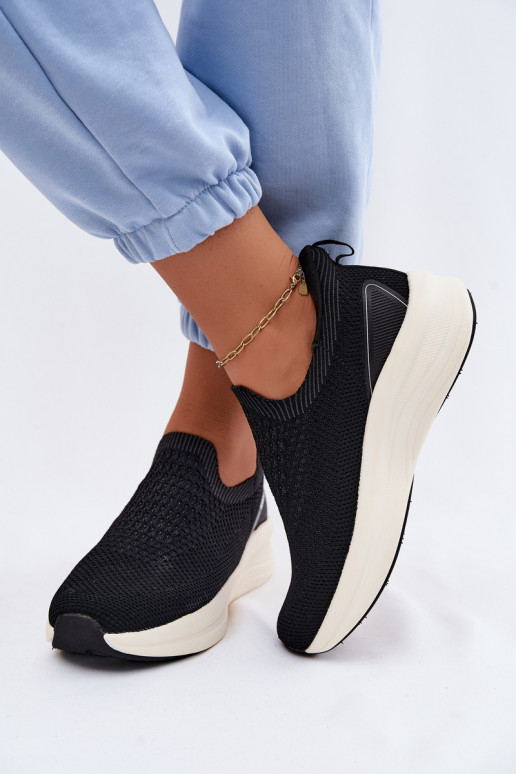 Un modèle convaincant Chaussures modèle baskets Féminin  Kobbo 102424 couleur noire