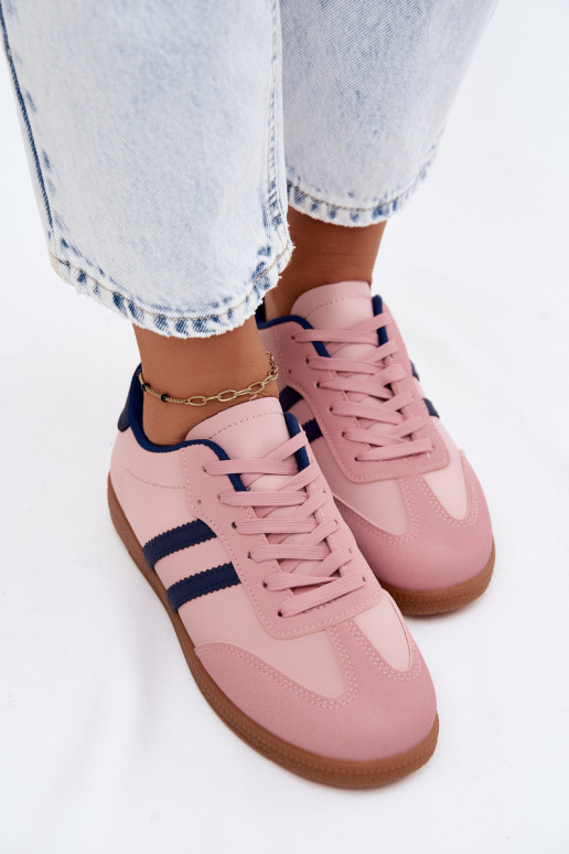 Sneakers Stilvollllschuhe Feminin pinke Farbe Seabell