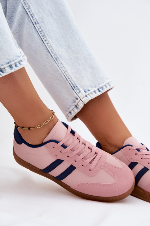 Sneakers model schoenen Dames roze Seabell