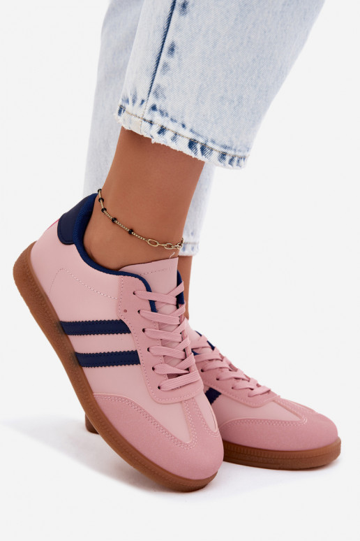 Sneakers model schoenen Dames roze Seabell