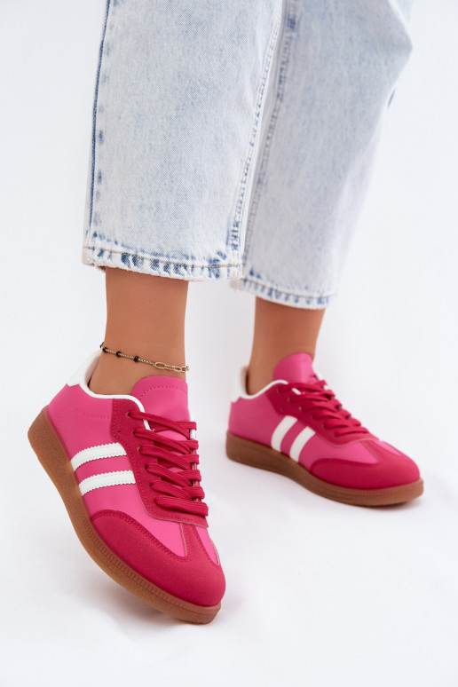 Sneakers Stilvollllschuhe Feminin pinke Farbe Seabell