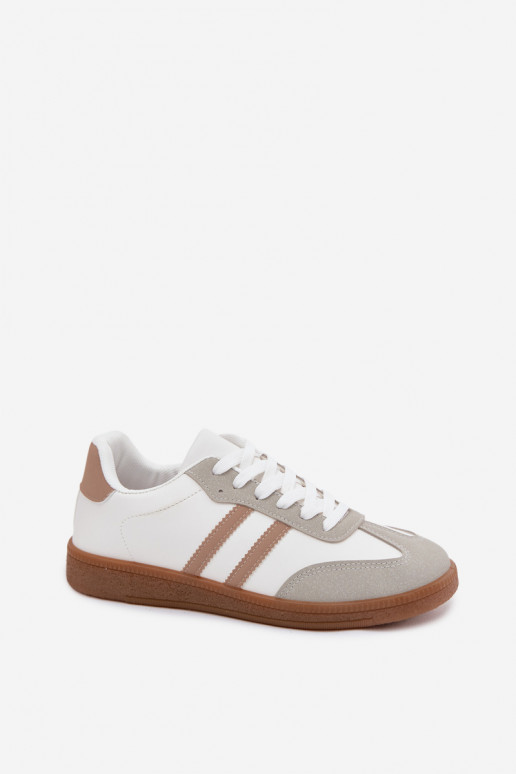 Weiß-beige Sneakers Seabell
