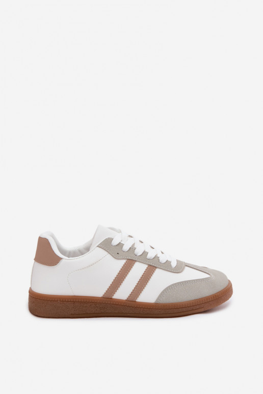 Weiß-beige Sneakers Seabell