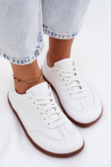 Haut Freizeitschuhe Barefoot Zazoo N1243 Zueiße Farbe