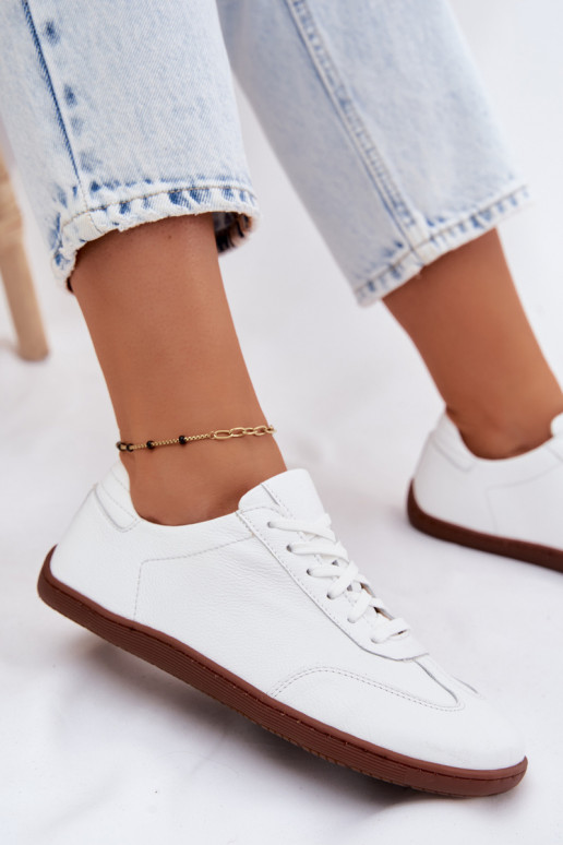 Haut Freizeitschuhe Barefoot Zazoo N1243 Zueiße Farbe