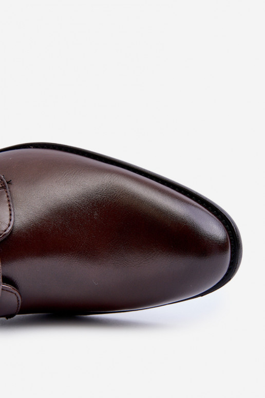 Heren elegante schoenen bruin Jenavee